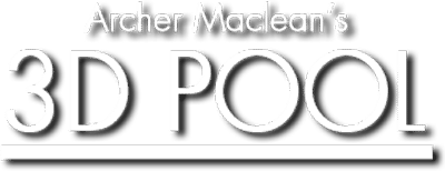 Archer Maclean's 3D Pool logo for Playstation